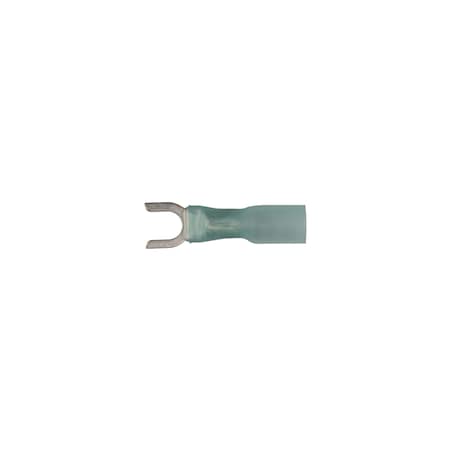 Blue Nyln Crimp Wire Terminal No 10 Stud/Open Spd 16-14 G Wire PK10 MPN:12160PK