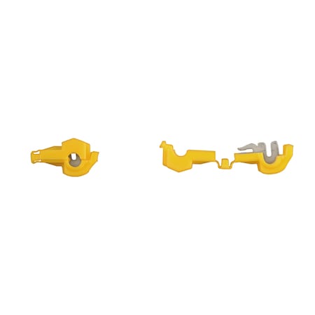 Ylw Nyln Insul Tee Taps 12 Gauge Wire Size PK25 MPN:12170PK