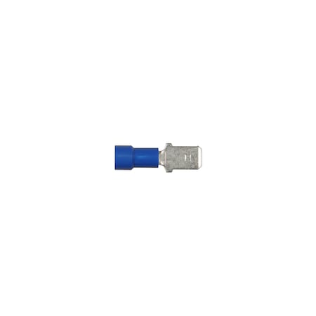 Blue Vinyl 16-14 WireTermnal 1/4