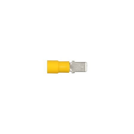 Ylw Vinyl 12-10 Terminal 1/4