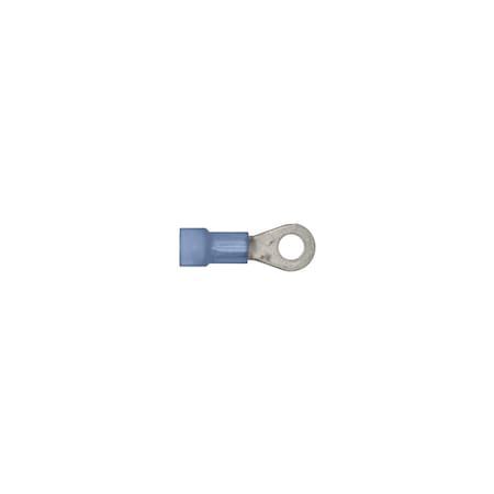 Blue Nyln 16-14 WireTerminal No 8 Stud Size Ring Type PK25 MPN:3618PK