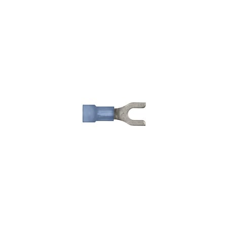 Blue Nyln 16-14 WireTerminal No 8 Stud Size Spade Type PK25 MPN:3624PK