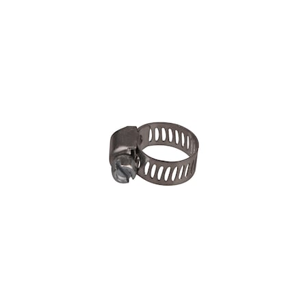 Worm Gear Hose Clamps No 4 Mini 1/4-5/8