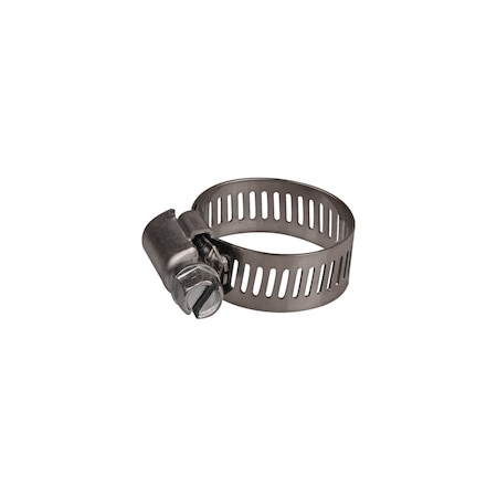 Worm Gear Hose Clamps No 10 Stndrd 1/2-1 1