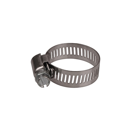 Worm Gear Hose Clamps No 12 Stndrd 1/2-1-1/4