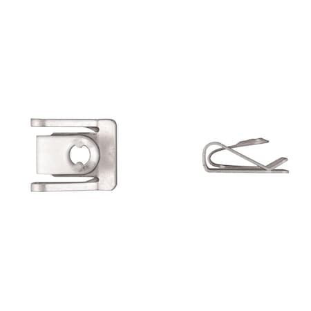Zinc Skid Plate U Nuts 4.5mm Stud Use W/No 16991 PK10 MPN:16990PK10