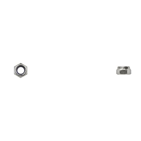 Nylon Insert Lock Nut, M5-0.80, Bright Zinc Plated MPN:12246PK