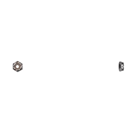 Nylon Insert Lock Nut, #4-40, Bright Zinc Plated MPN:12761PK
