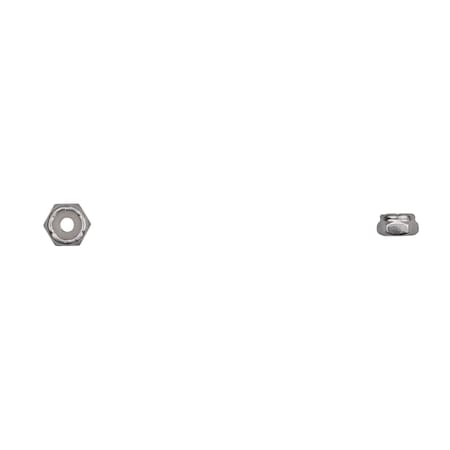Nylon Insert Lock Nut, #6-32, Bright Zinc Plated MPN:12762PK