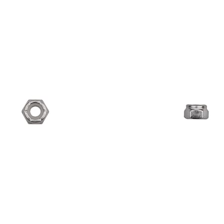 Nylon Insert Lock Nut, #10-32, Bright Zinc Plated MPN:12764PK