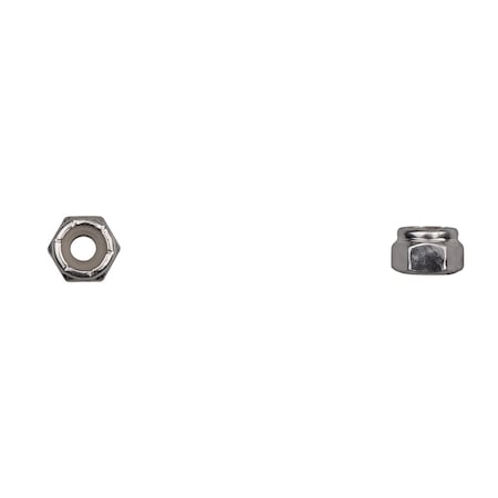 Nylon Insert Lock Nut, #12-24, Bright Zinc Plated MPN:12766PK