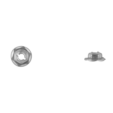 Zinc HexThrd Cutting Nuts 3/16