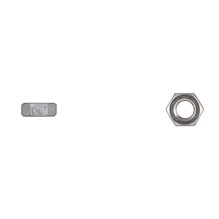 Hex Nut, M5-0.80, Class 8, Bright Zinc Plated MPN:862PK25
