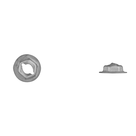 Zinc HexThrd Cutting Nuts 1/4