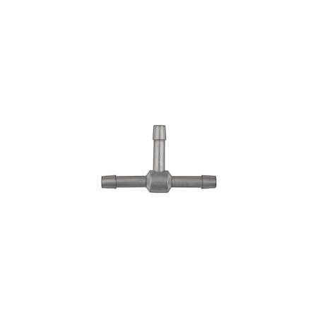 Blk Nyln Hose Tee Connector 1/8