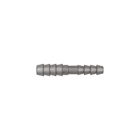 Blk Nyln Hose Red Conn 1/4