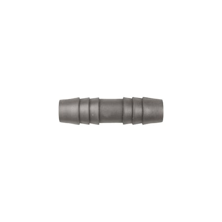 Blk Nyln Strght Connector 3/8