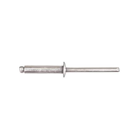 Blind Rivet, Large Flanged Head, 3/16 in Dia., 29/32 in L, Steel Body MPN:11097PK