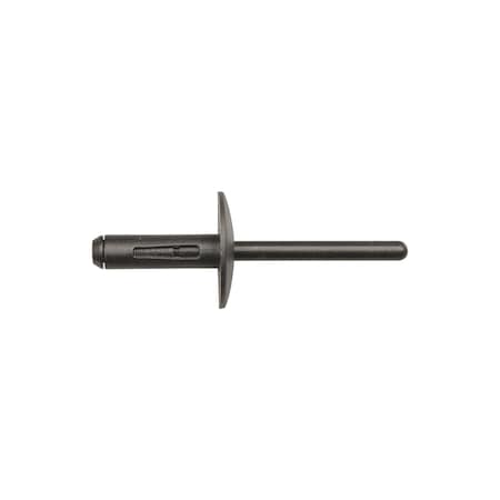 Blind Rivet, Flanged Head, 6 mm Dia., Nylon Body MPN:12447PK