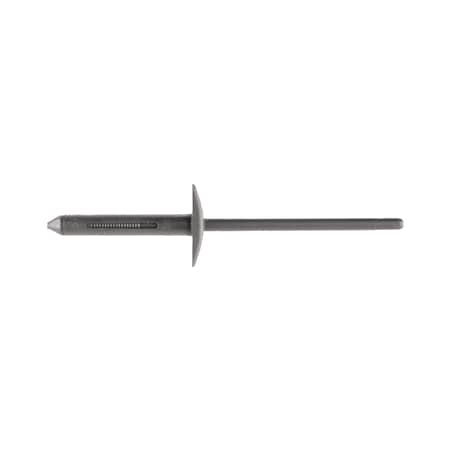 Blind Rivet, Rectangular Flange Head, 5/32 in Dia., Nylon Body MPN:1374PK