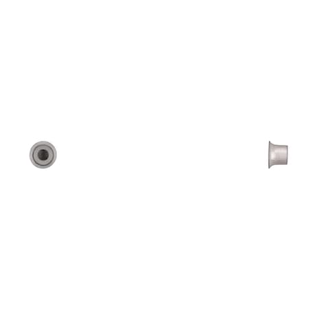 Tubular Rivet, 5.3 mm Dia., 5 mm L, Steel Body, 100 PK MPN:18126PK