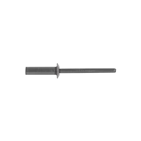 Blind Rivet, Flanged Head, 3/16 in Dia., Aluminum Body MPN:9453PK