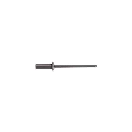 Blind Rivet, Flanged Head, 1/8 in Dia., Aluminum Body MPN:9454PK