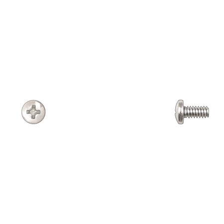 #10-24 x 3/8 in Phillips Pan Machine Screw, Zinc Plated MPN:10012PK