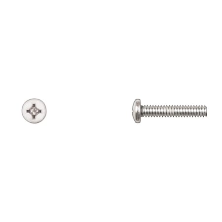 #10-24 x 1 in Phillips Pan Machine Screw, Zinc Plated MPN:10015PK