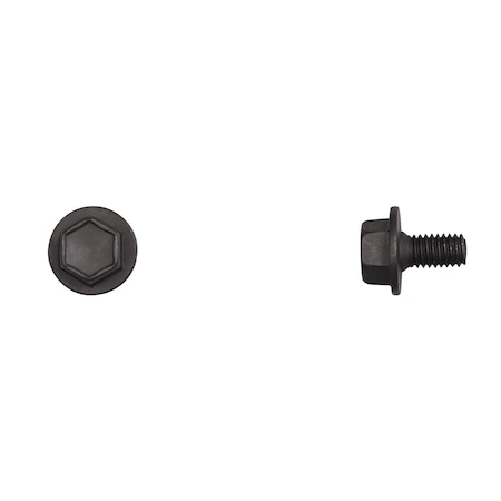 M6-1.00 Flange Bolt, Black 11 mm L MPN:13382PK