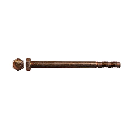 Class 10.9, M6-1.00 Hex Head Cap Screw, Zinc Yellow Steel, 80 mm L MPN:14439PK