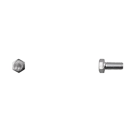 Class 8.8, M5-0.80 Hex Head Cap Screw, Zinc Plated Steel, 12 mm L MPN:15558PK