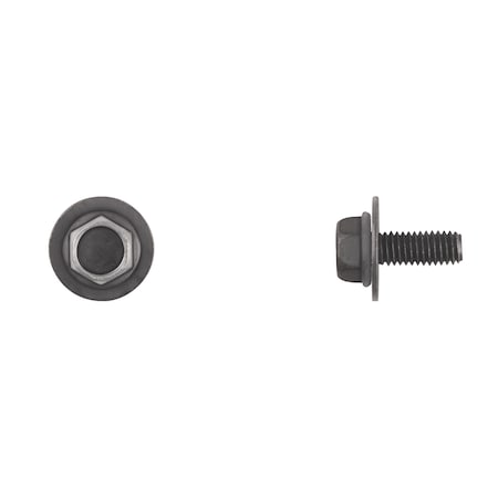 M6-1.00 Hex Head Cap Screw, Black Phosphate 15 mm L MPN:15755PK