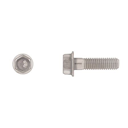 Class 10.9, M8-1.25 Flange Bolt, Bright Zinc Plated 30 mm L MPN:3214PK