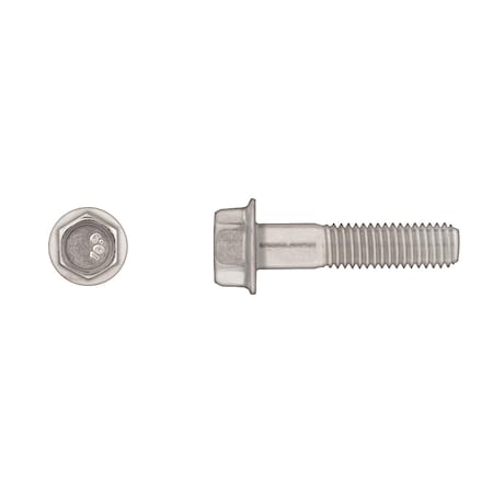 Class 10.9, M8-1.25 Flange Bolt, Bright Zinc Plated 35 mm L MPN:3215PK