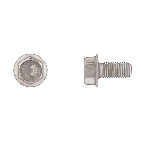 Class 10.9, M10-1.25 Flange Bolt, Bright Zinc Plated 20 mm L MPN:3218PK