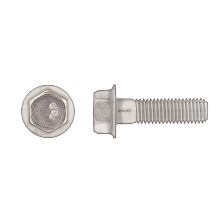 Class 10.9, M10-1.25 Flange Bolt, Bright Zinc Plated 35 mm L MPN:3221PK