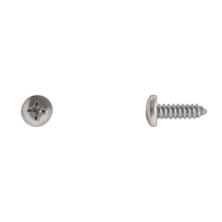 Sheet Metal Screw, #14 x 3/4 in, Zinc Plated Pan Head Phillips Drive MPN:503PK