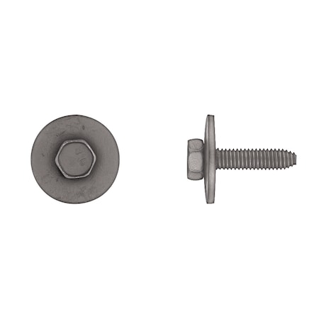 M6-1.00 Hex Head Cap Screw, Black Phosphate Steel, 25 mm L MPN:5690PK100