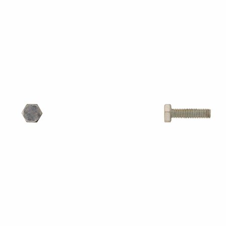 Class 8.8, M4-0.70 Hex Head Cap Screw, Zinc Plated Steel, 16 mm L MPN:869PK