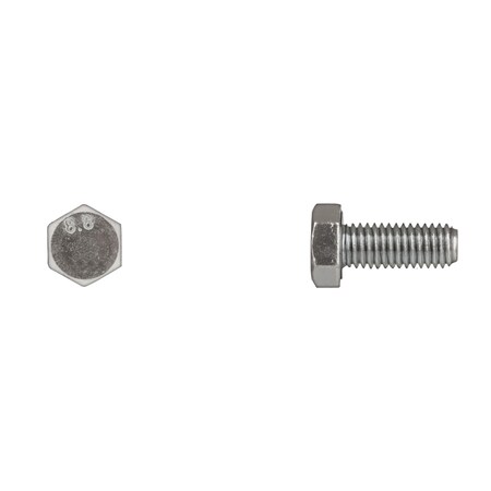 Class 8.8, M8-1.25 Hex Head Cap Screw, Zinc Plated Steel, 20 mm L MPN:886PK10