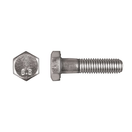 Class 8.8, M10-1.50 Hex Head Cap Screw, Zinc Plated Steel, 40 mm L MPN:897PK5