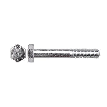 Class 8.8, M10-1.50 Hex Head Cap Screw, Zinc Plated Steel, 70 mm L MPN:902PK5