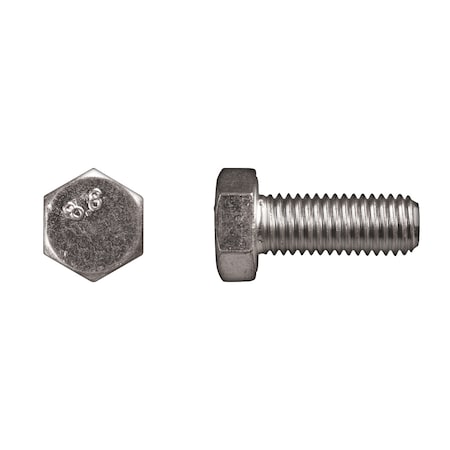 Class 8.8, M12-1.75 Hex Head Cap Screw, Bright Zinc Steel, 30 mm L MPN:904PK
