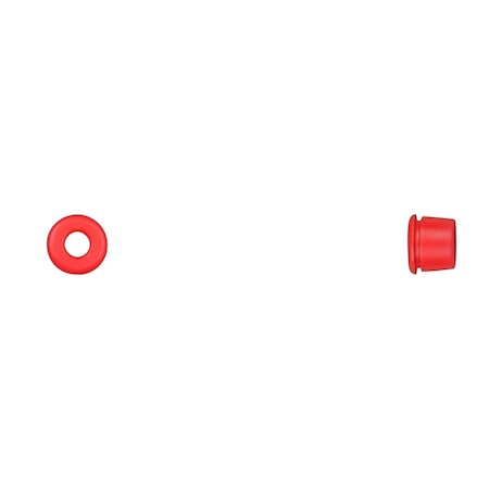 Red Nyln Mldg Grommets 10.5mm Head 6.70m MPN:1404PK