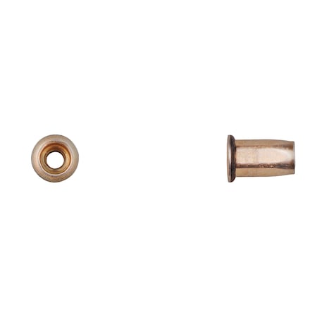 Nut Insert, M6-1.00 Thrd Sz, Hex, Steel, Zinc Yellow MPN:12443PK