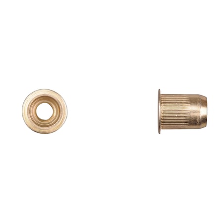 Nut Insert, M8-1.25 Thrd Sz, Zinc Yellow MPN:12680PK