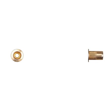 Nut Insert, #6-32 Thrd Sz, Zinc Yellow MPN:12694PK