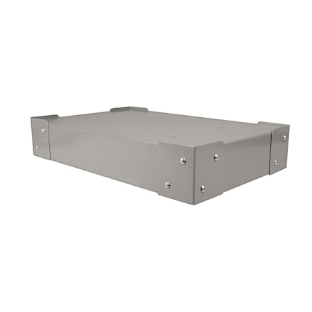 Gray Fin Cabinet Base 4
