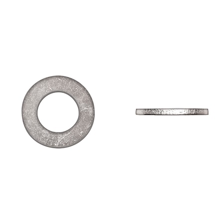 Flat Washer, For Screw Size M14 Bright Zinc Plated Finish MPN:11998PK